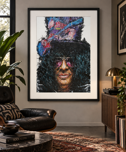 Paper Print: "Slash"