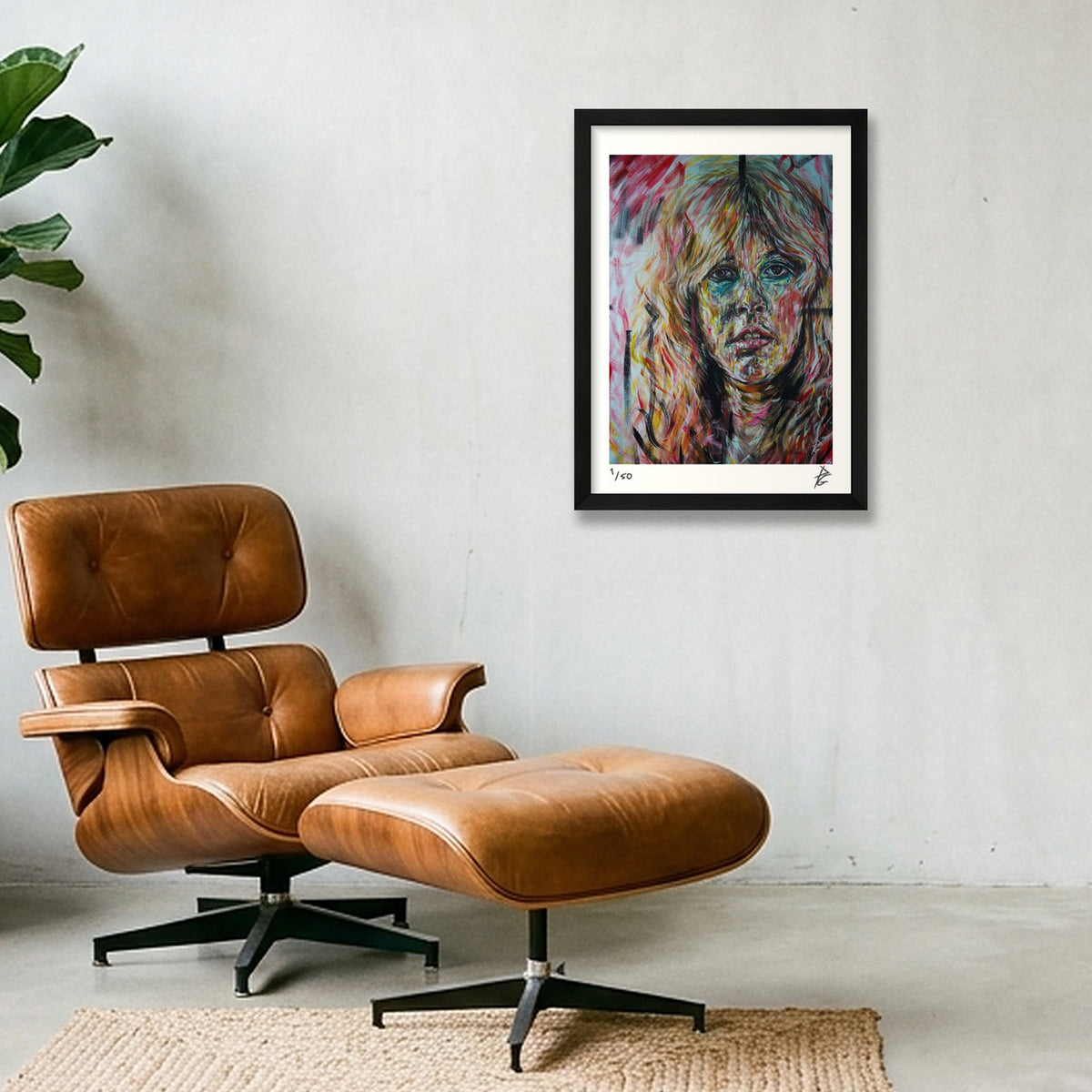 Stevie Nicks — A3 (30×42cm) Black Frame