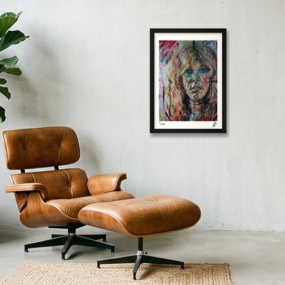 Stevie Nicks — A3 (30×42cm) Black Frame