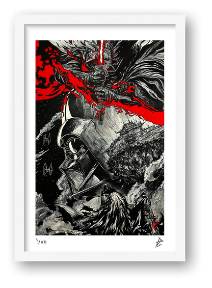 Star Wars — framed