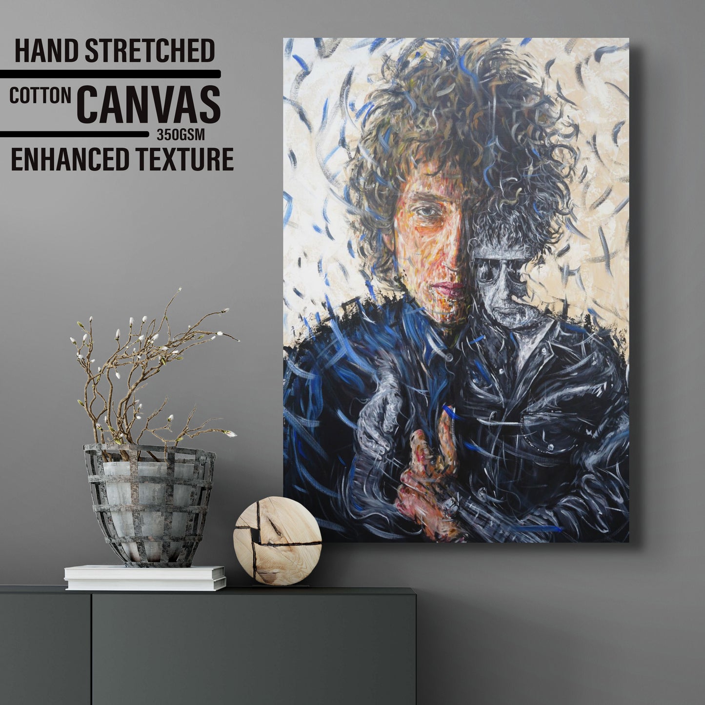 Bob Dylan: The Poet | Canvas Prints