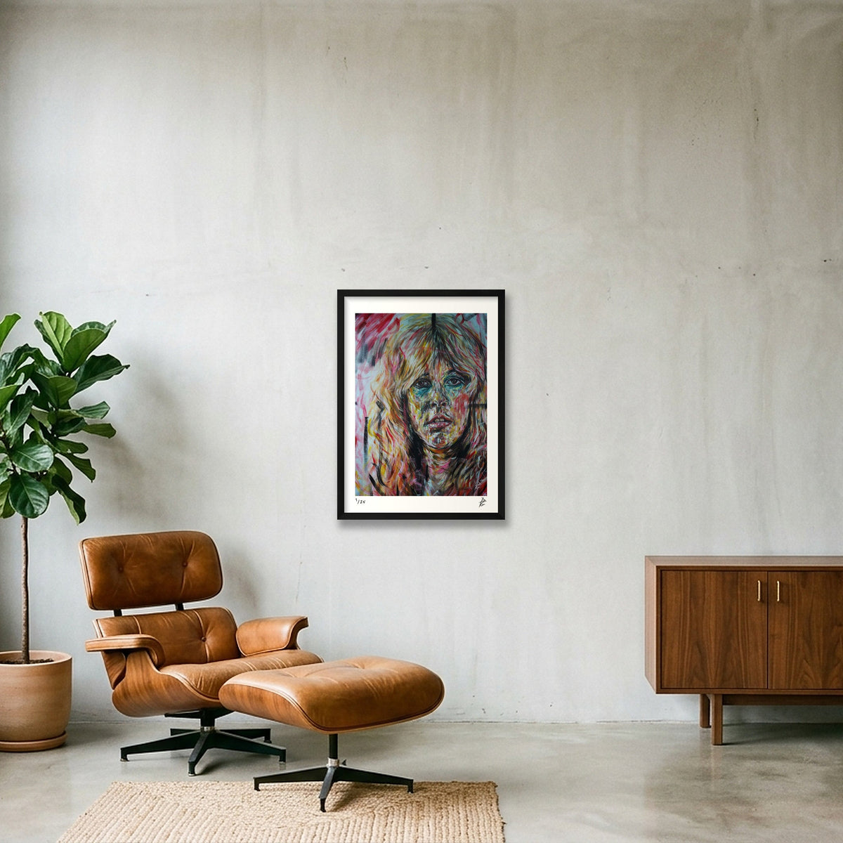 Stevie Nicks — 42×59cm Black Frame