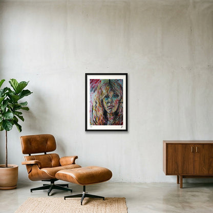 Stevie Nicks — 42×59cm Black Frame