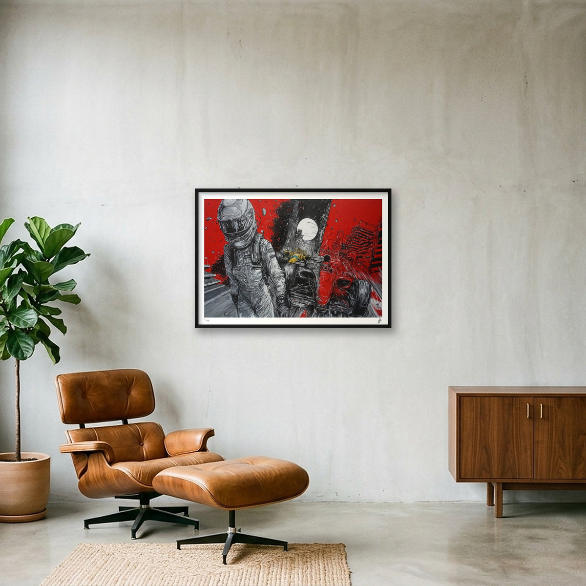 Formula 1 — 100×70cm Black Frame