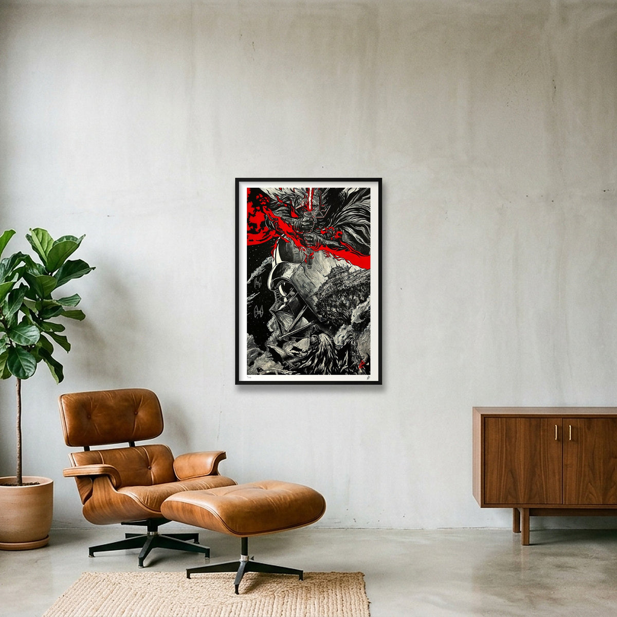 Star Wars — 70×100cm Black Frame