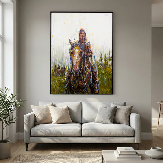 Canvas Print: "Nearing `the End"