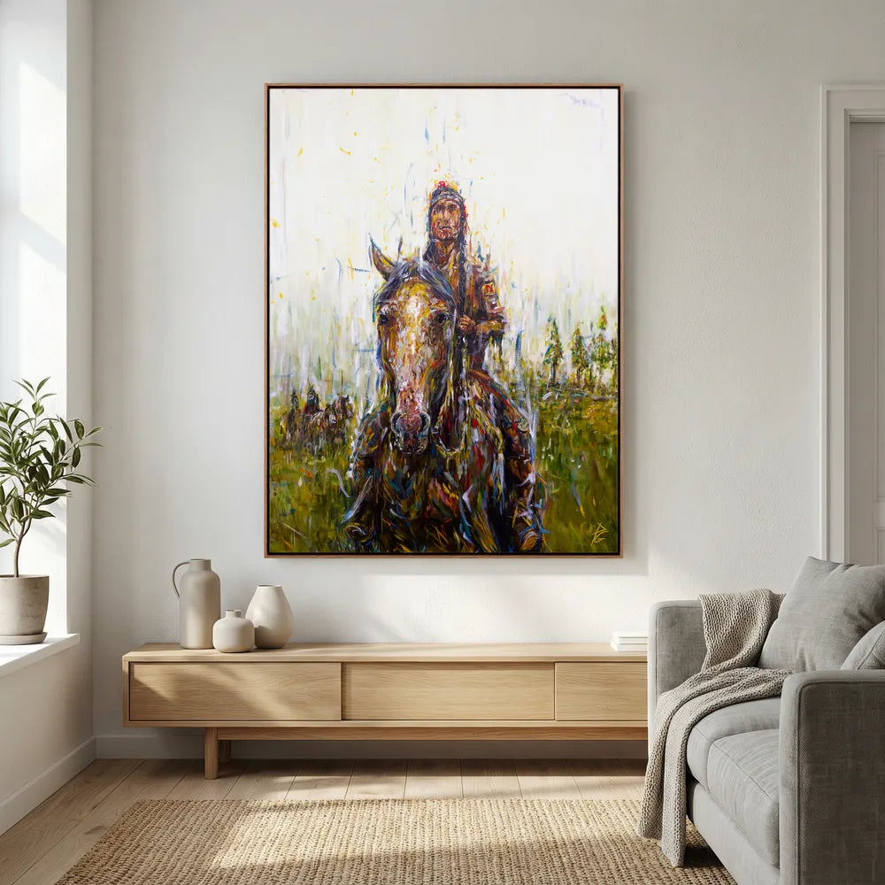 Canvas Print: "Nearing `the End"