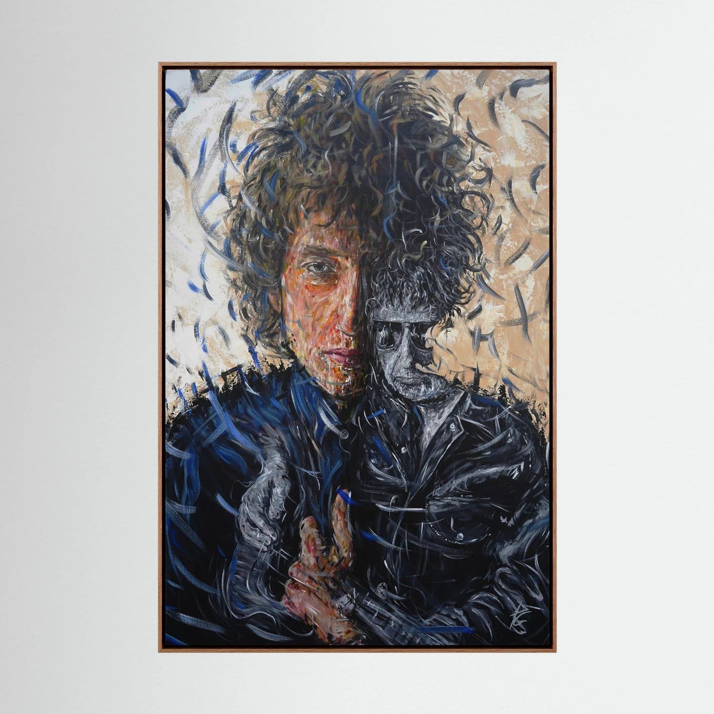 Canvas Print: "Bob Dylan"