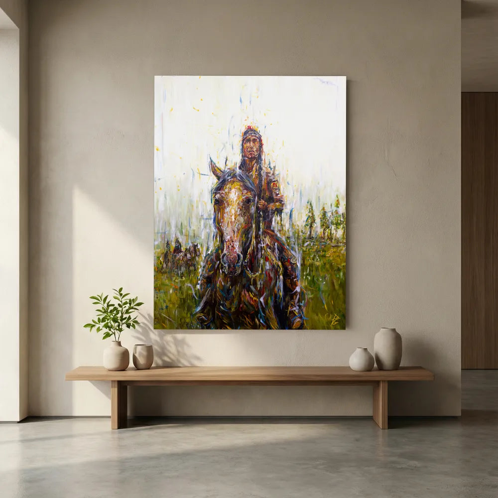 Canvas Print: "Nearing `the End"