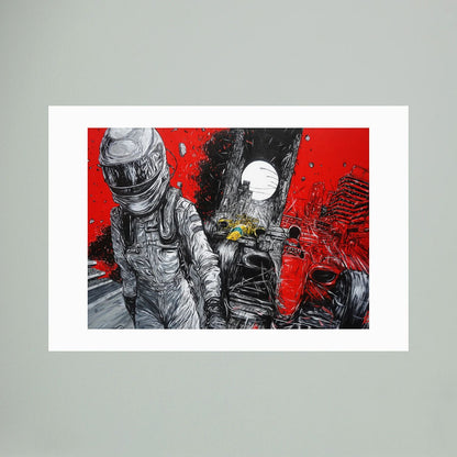 Paper Print: "Formula 1"