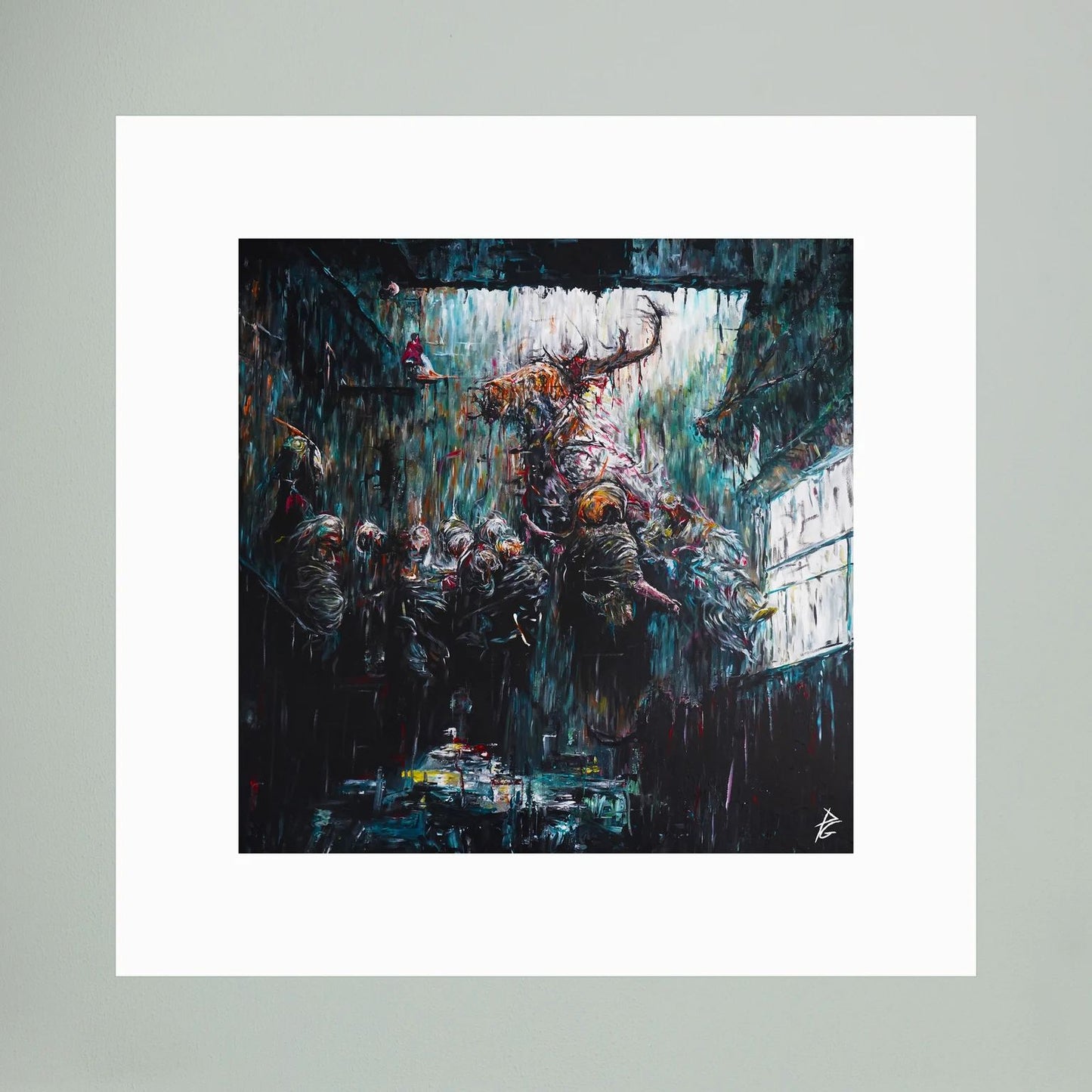 Paper Print: "Sodom"