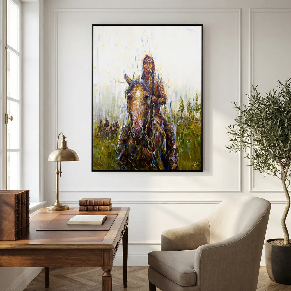 Canvas Print: "Nearing `the End"