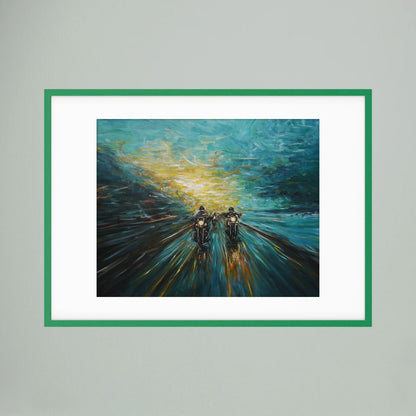 Paper Print: "The Road Home"