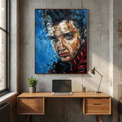 Canvas Print: "Elvis Presley"