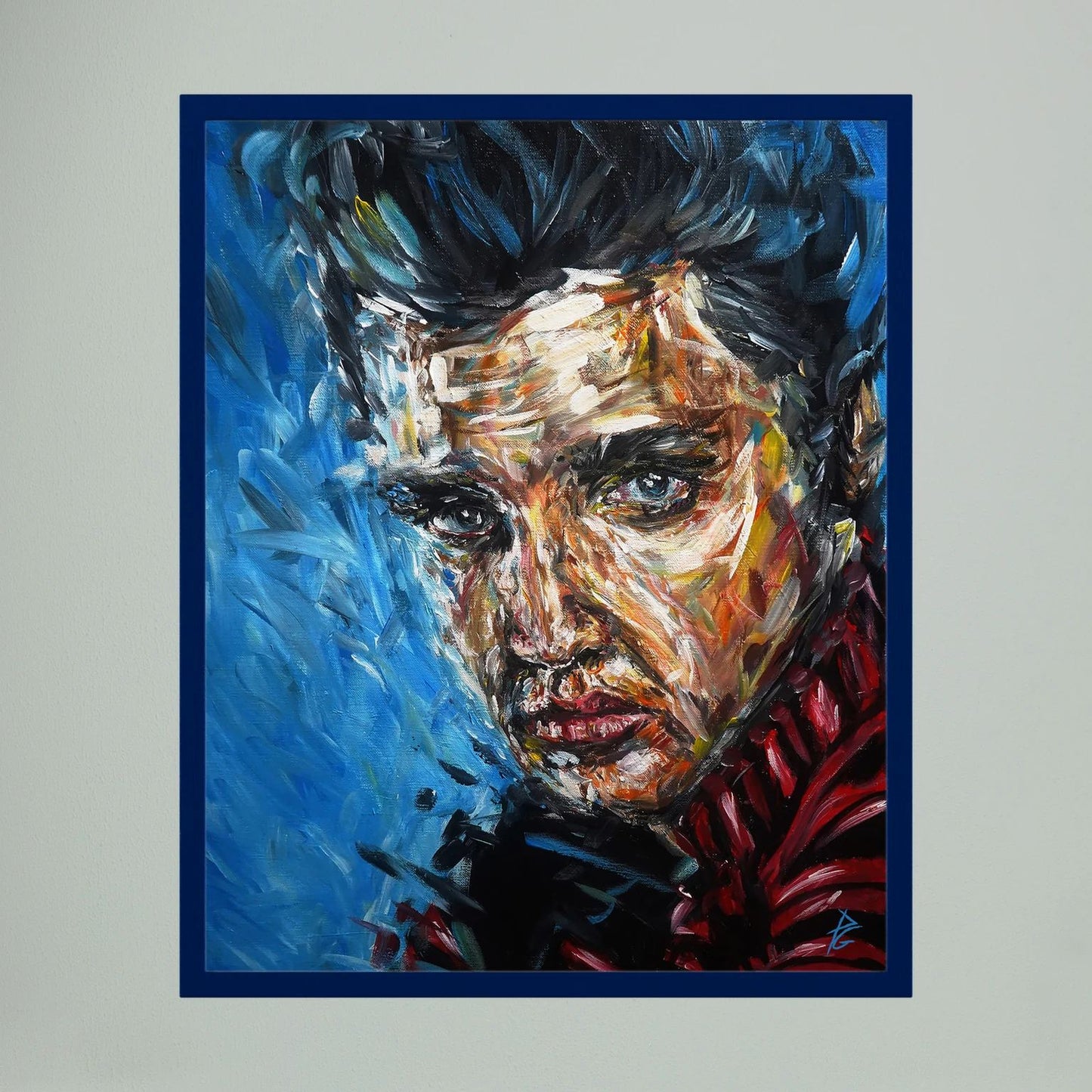 Paper Print: "Elvis Presley"