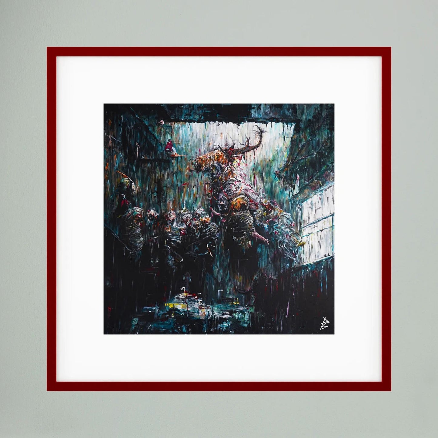 Paper Print: "Sodom"