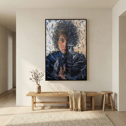 Canvas Print: "Bob Dylan"