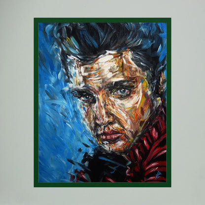 Paper Print: "Elvis Presley"