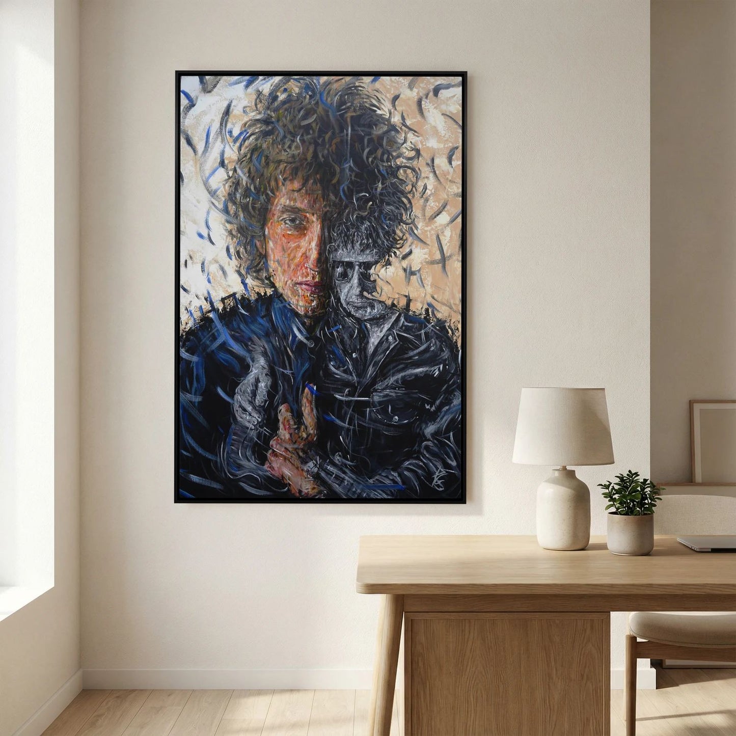 Canvas Print: "Bob Dylan"