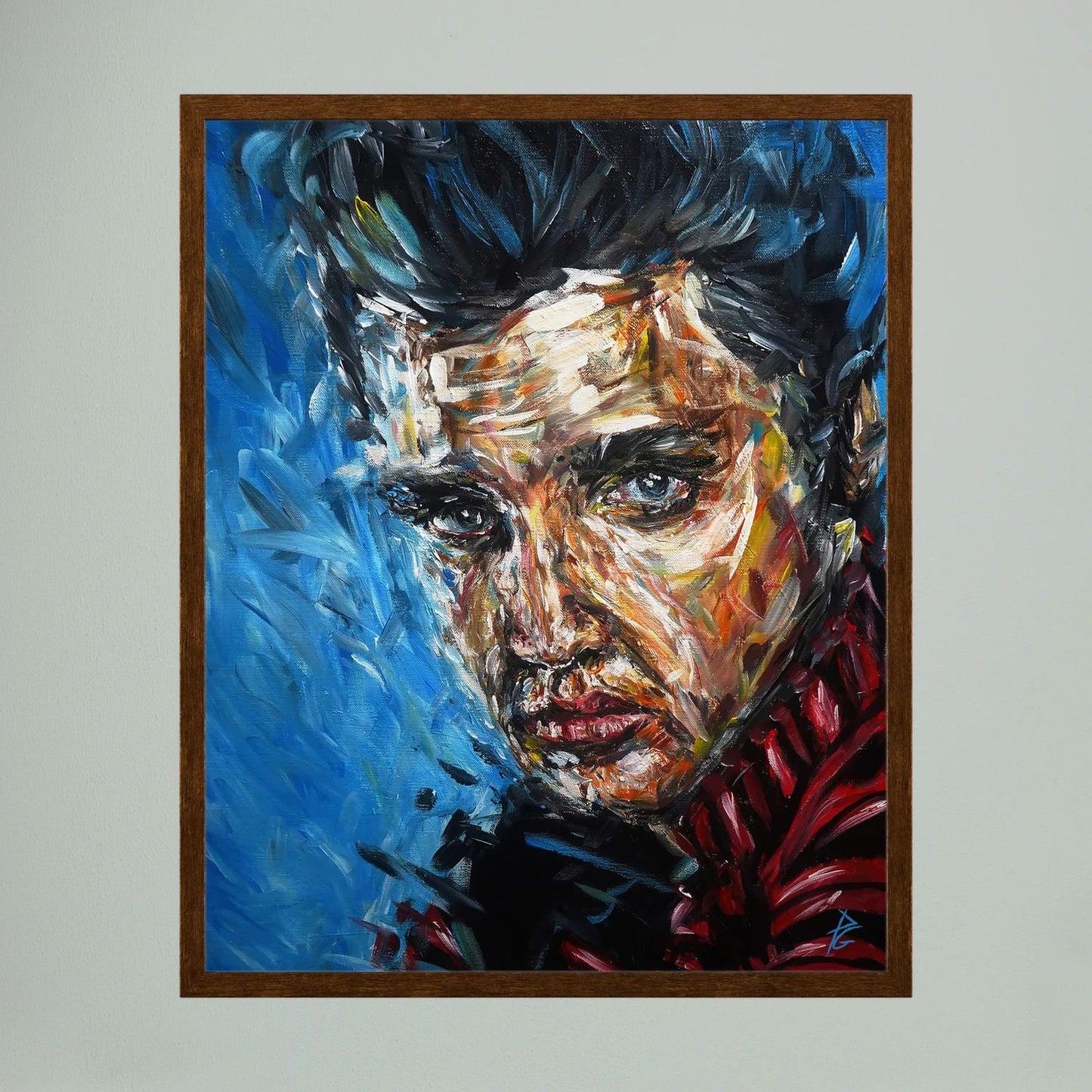 Paper Print: "Elvis Presley"