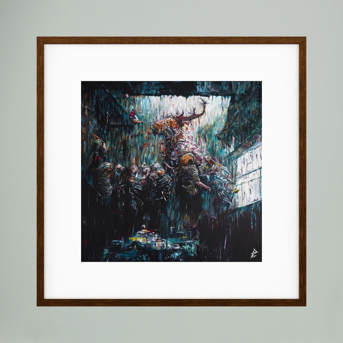 Paper Print: "Sodom"