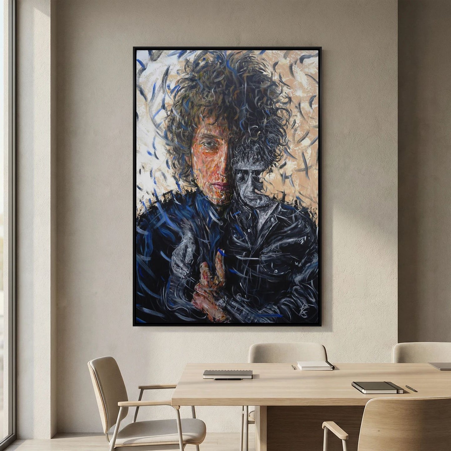 Canvas Print: "Bob Dylan"