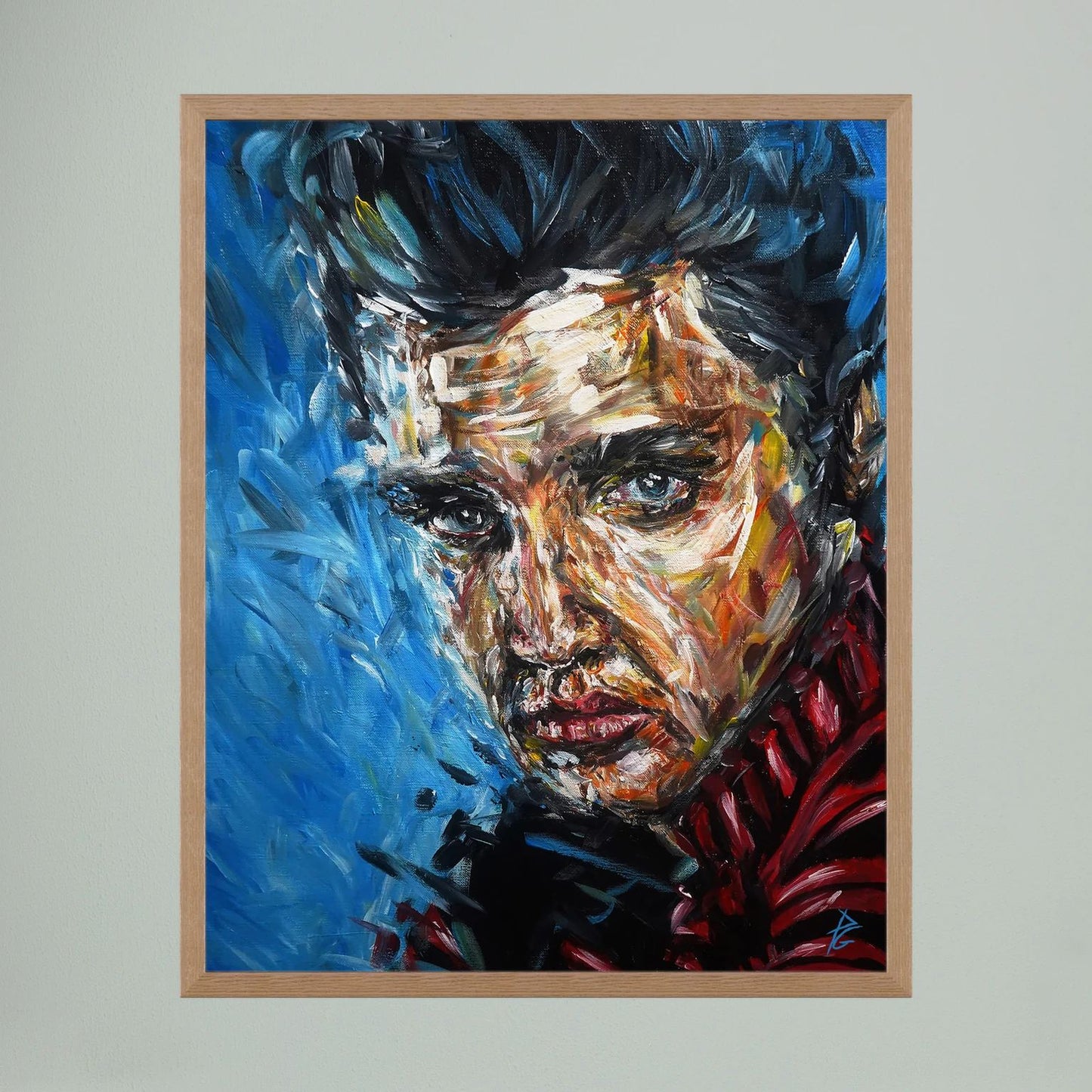 Paper Print: "Elvis Presley"