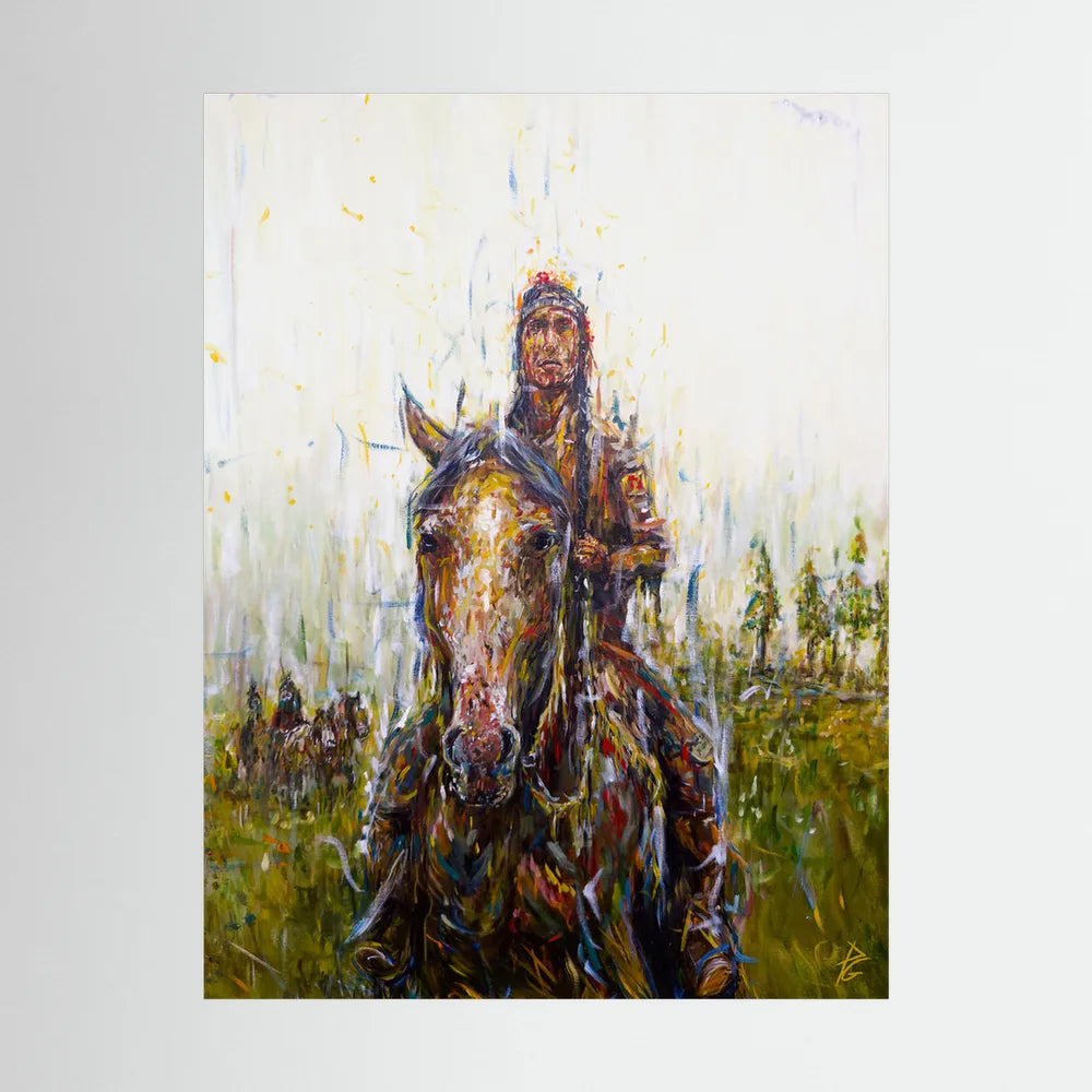 Canvas Print: "Nearing `the End"