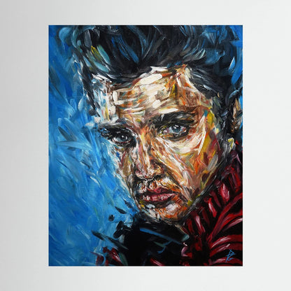Canvas Print: "Elvis Presley"