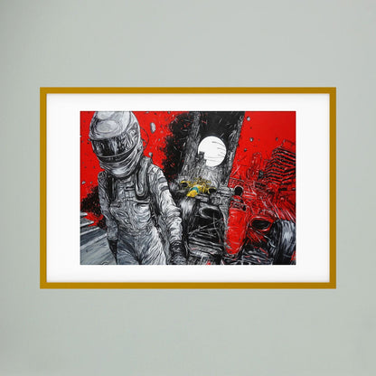 Paper Print: "Formula 1"