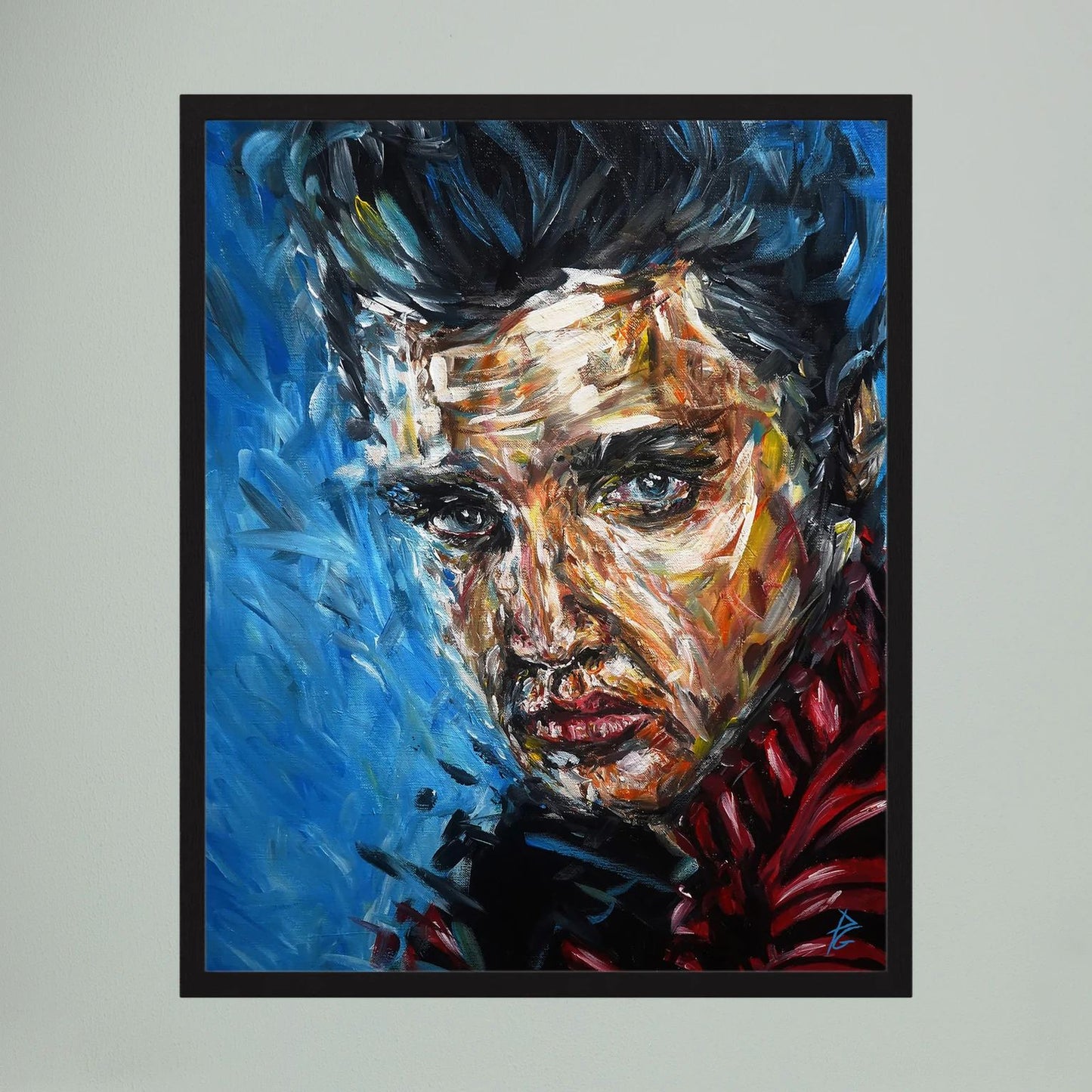 Paper Print: "Elvis Presley"