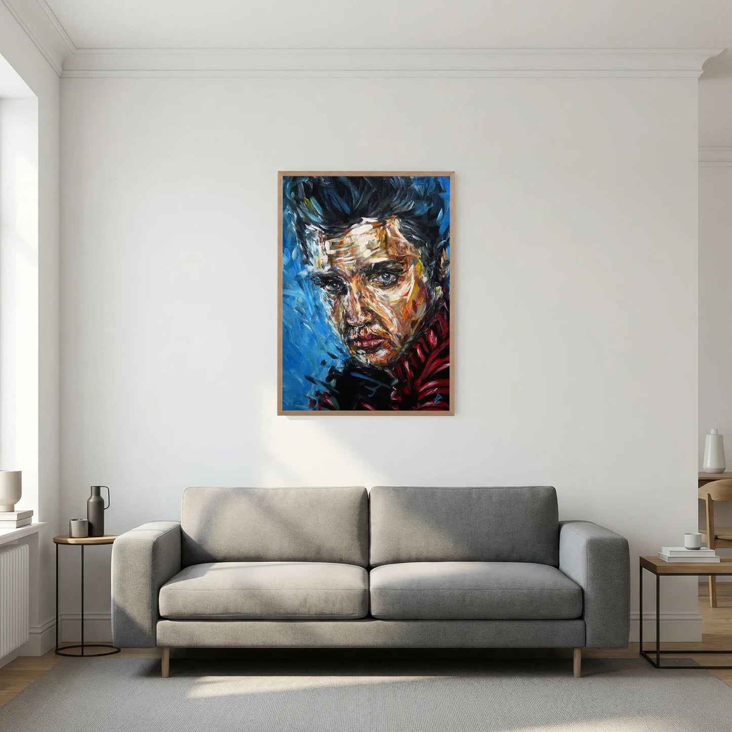 Paper Print: "Elvis Presley"