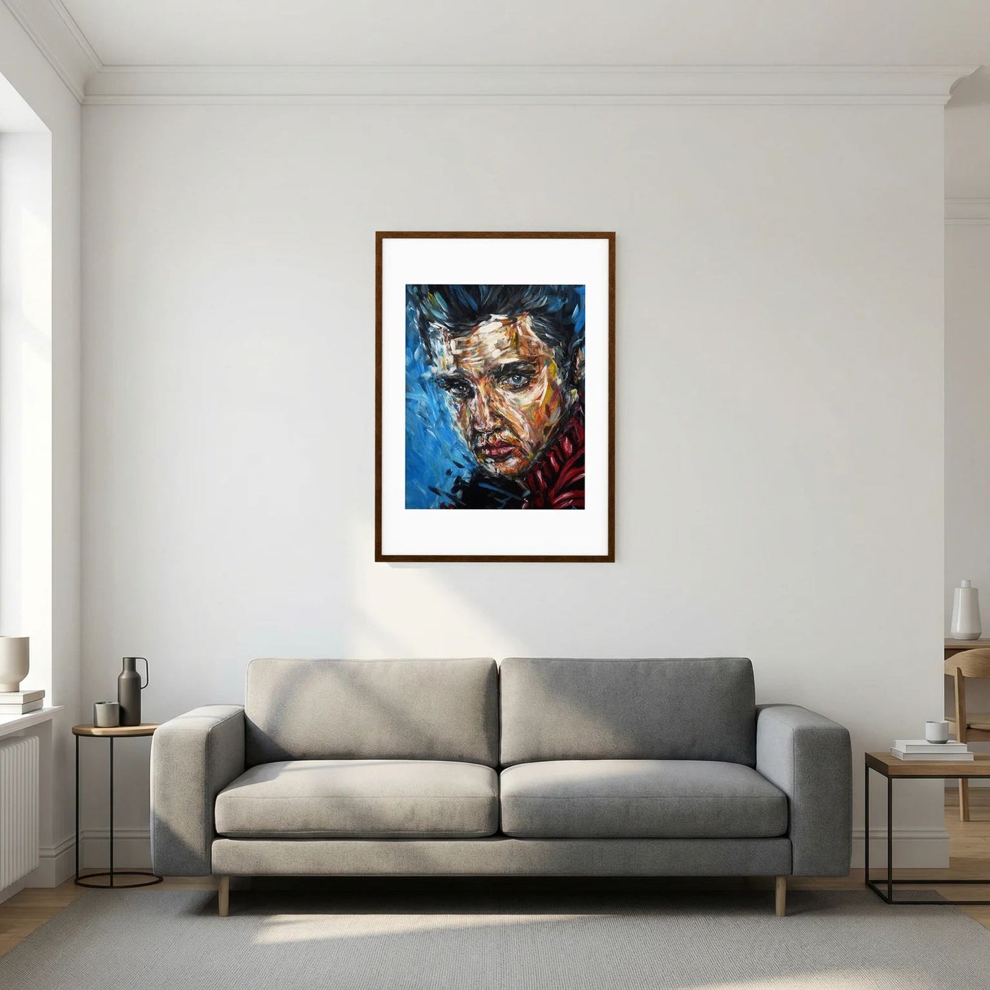 Paper Print: "Elvis Presley"