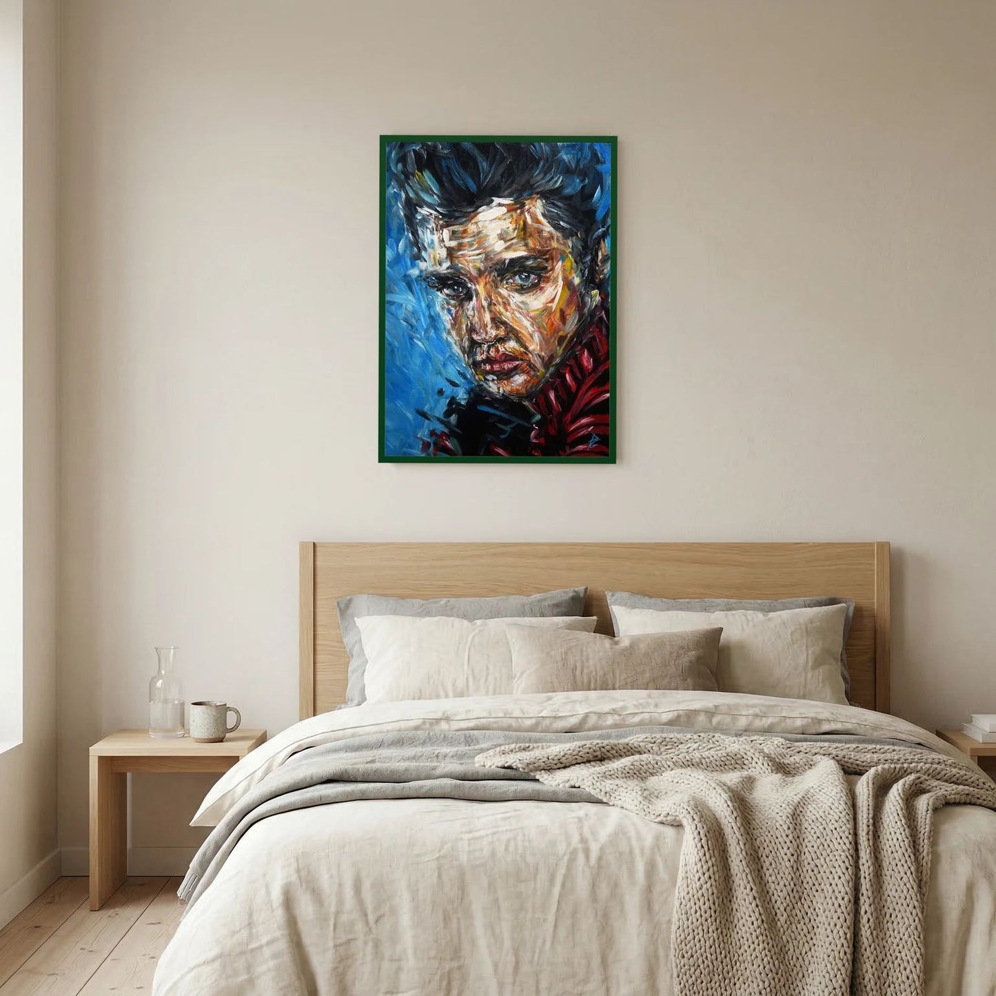 Paper Print: "Elvis Presley"