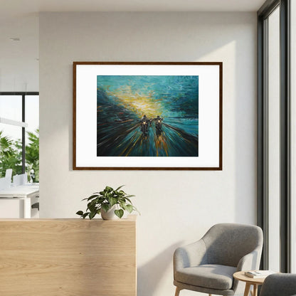Paper Print: "The Road Home"