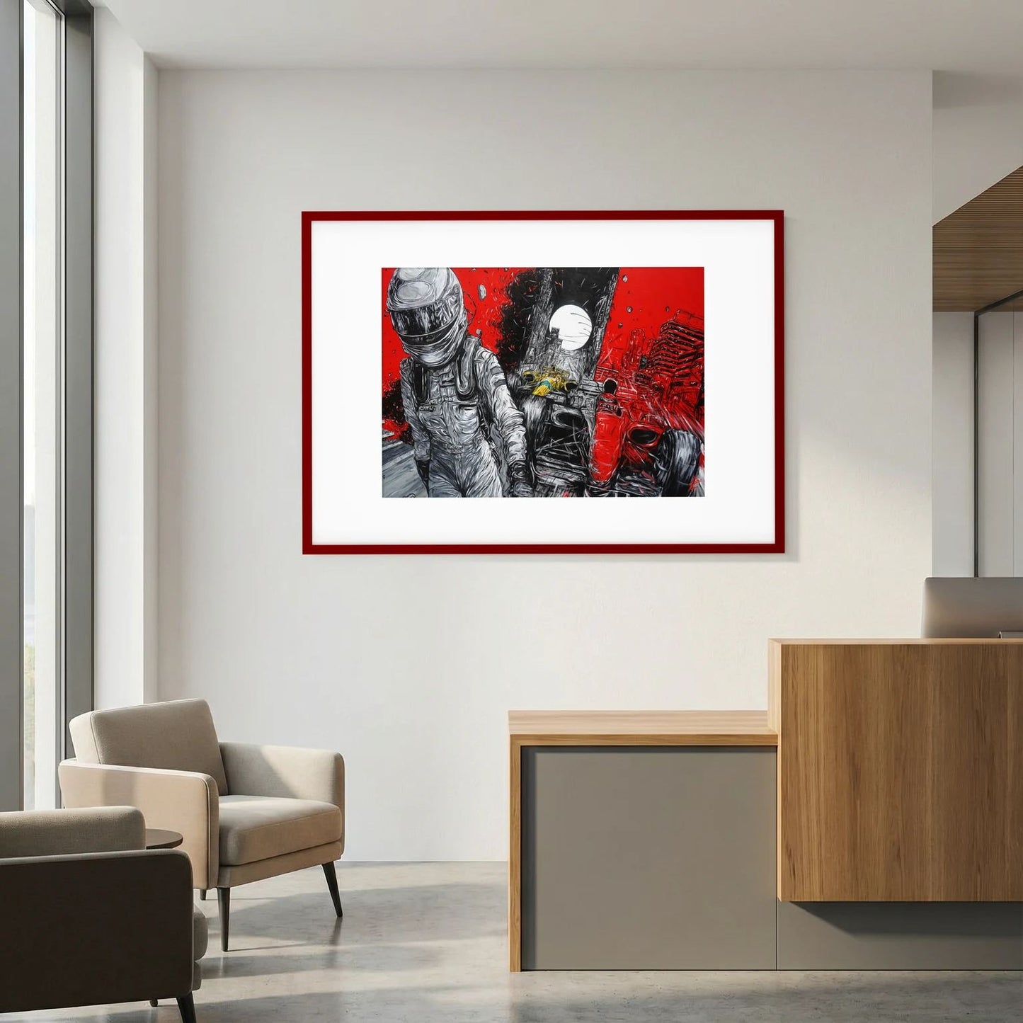 Paper Print: "Formula 1"