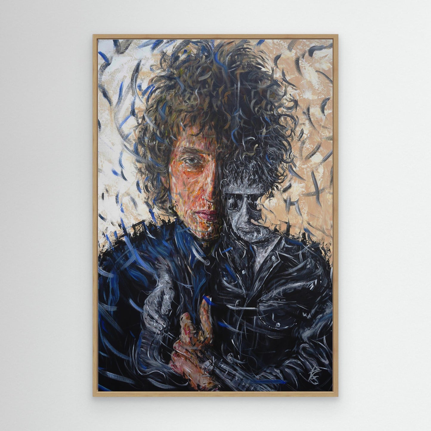 Canvas Print: "Bob Dylan"