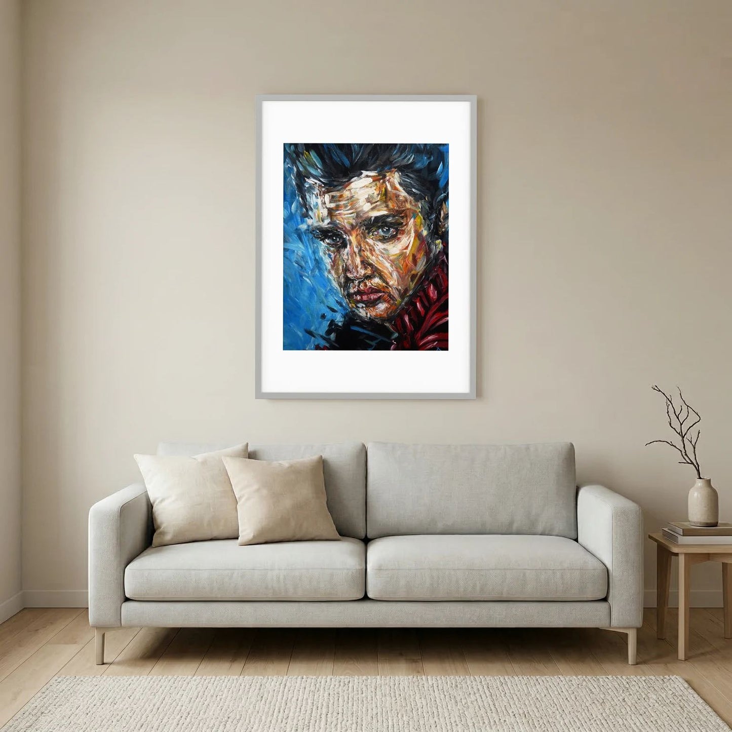 Paper Print: "Elvis Presley"