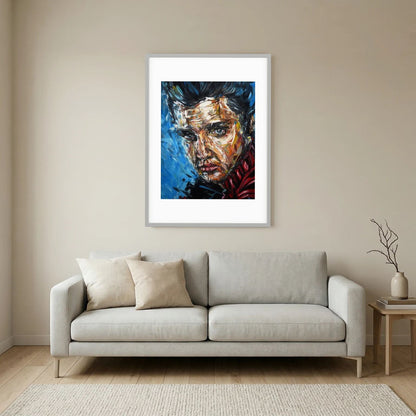 Paper Print: "Elvis Presley"