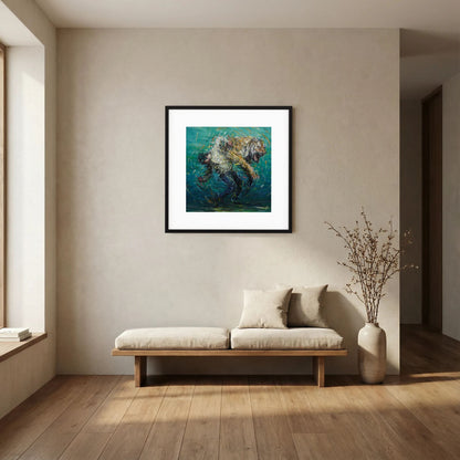Paper Print: "The Weight of Silence"