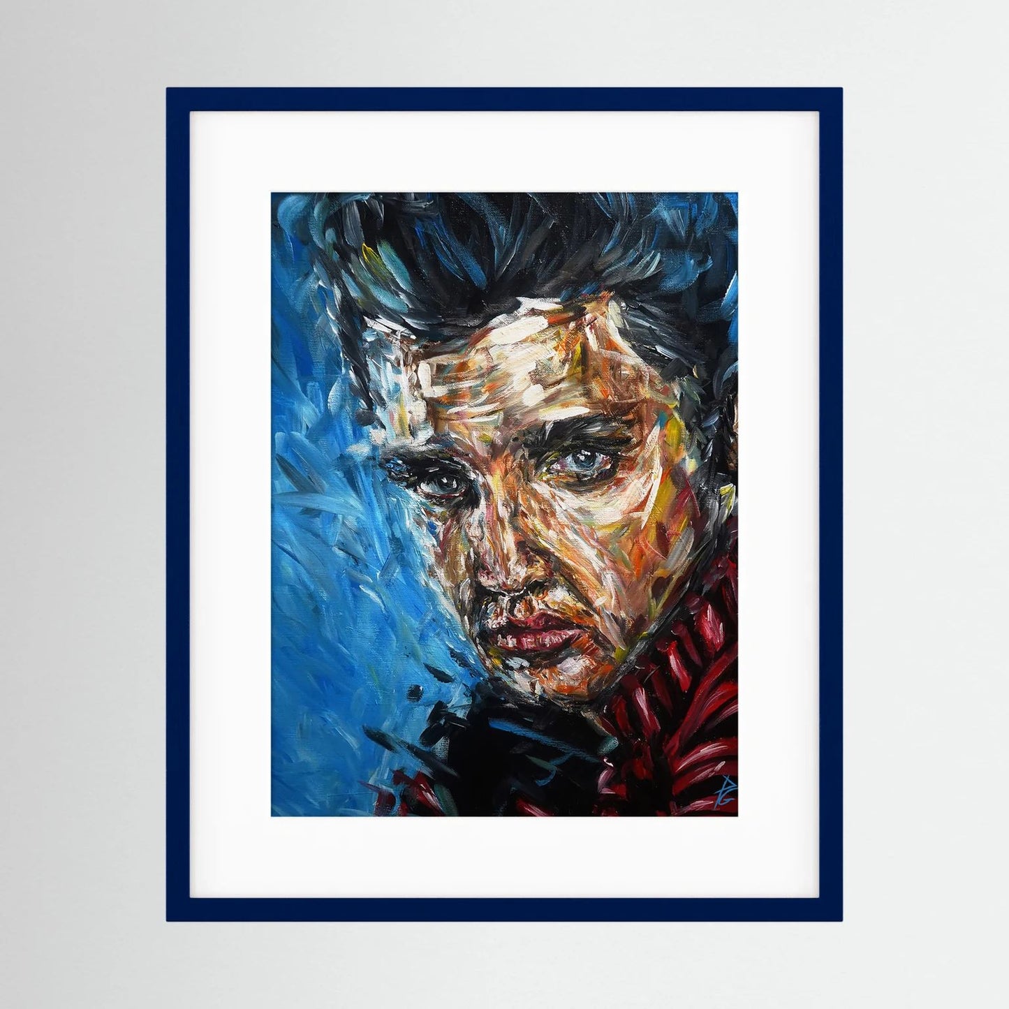 Paper Print: "Elvis Presley"