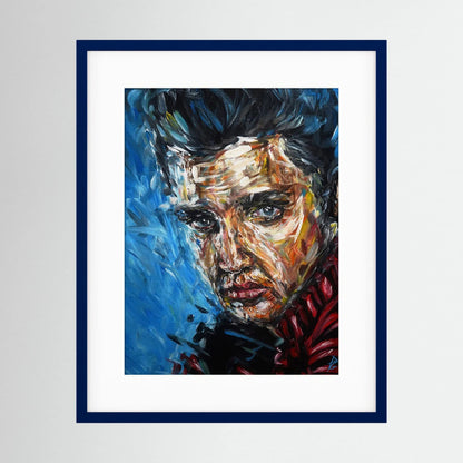 Paper Print: "Elvis Presley"