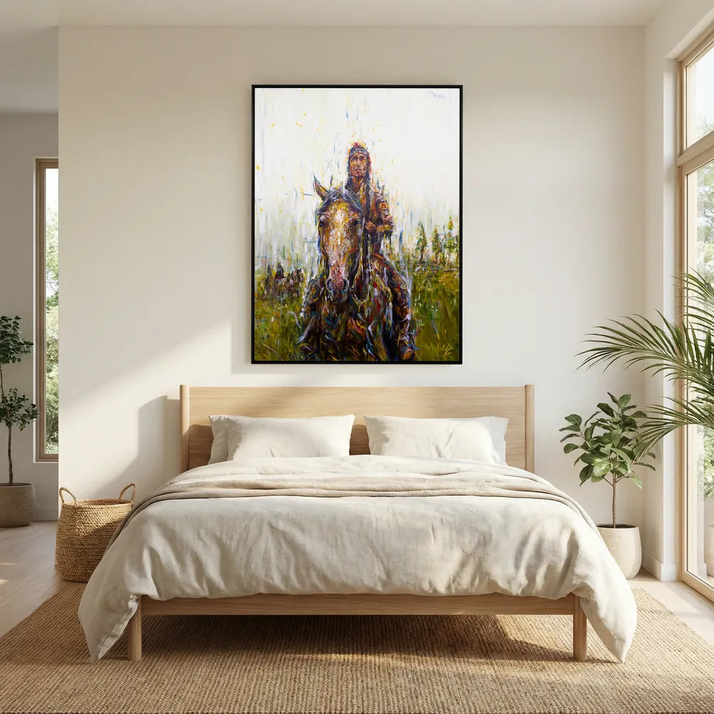Canvas Print: "Nearing `the End"