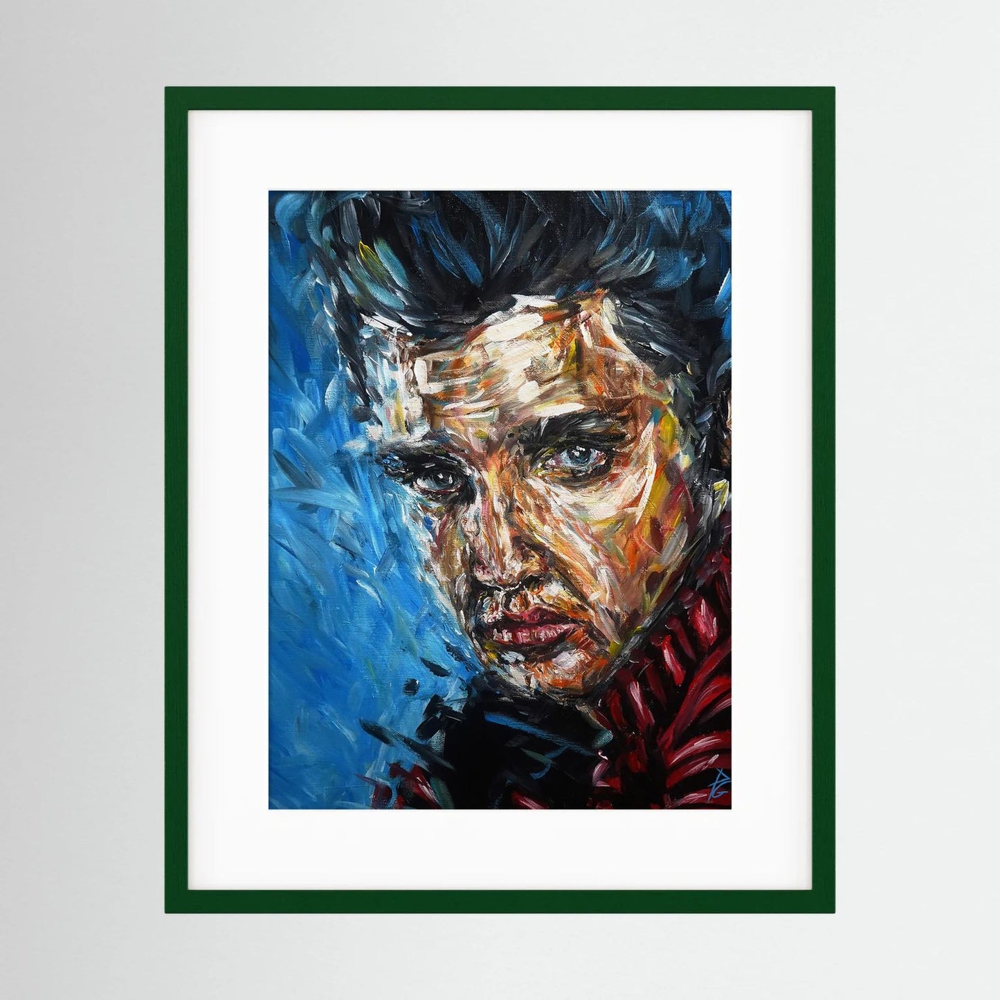 Paper Print: "Elvis Presley"