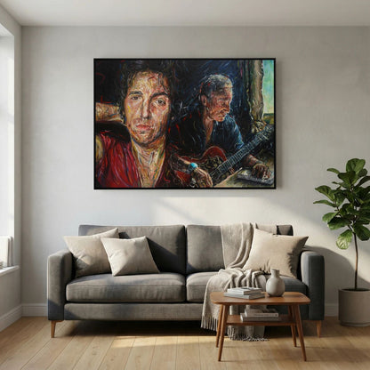 Canvas Print: "Bruce Springsteen"