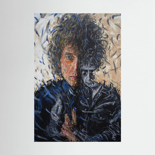 Canvas Print: "Bob Dylan"