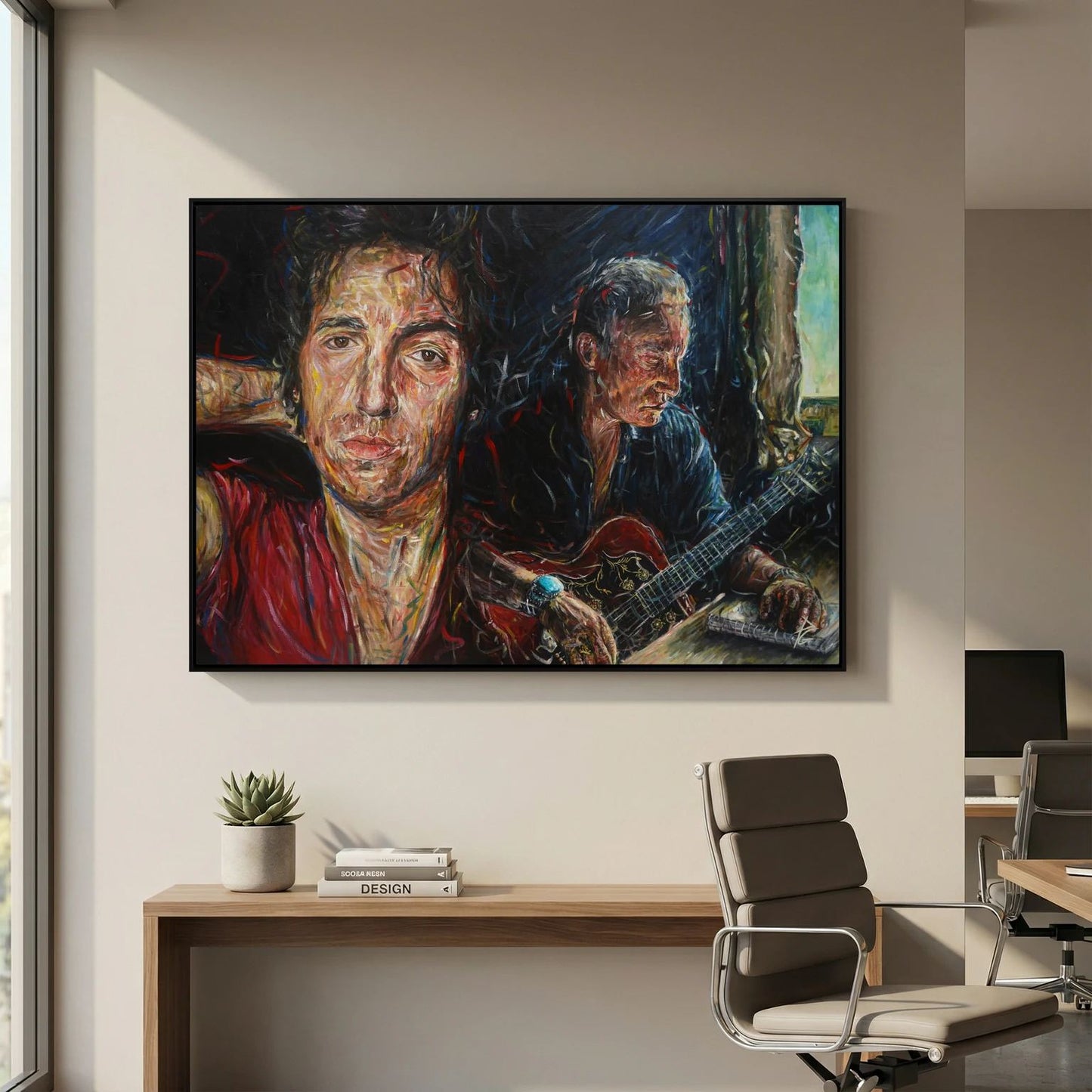 Canvas Print: "Bruce Springsteen"