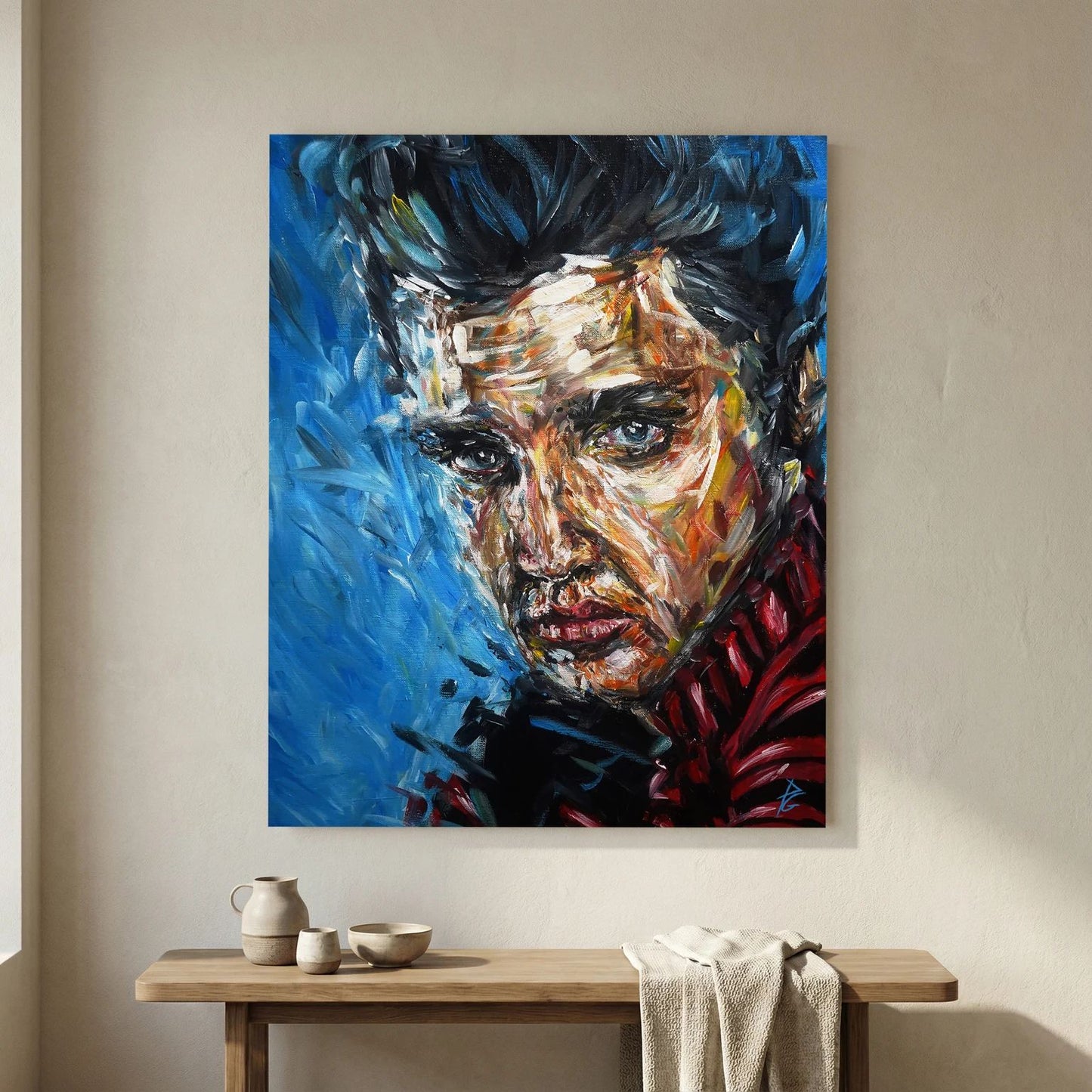 Canvas Print: "Elvis Presley"