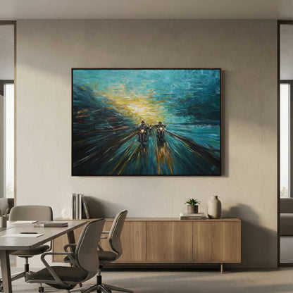 Canvas Print: "The Road Home"