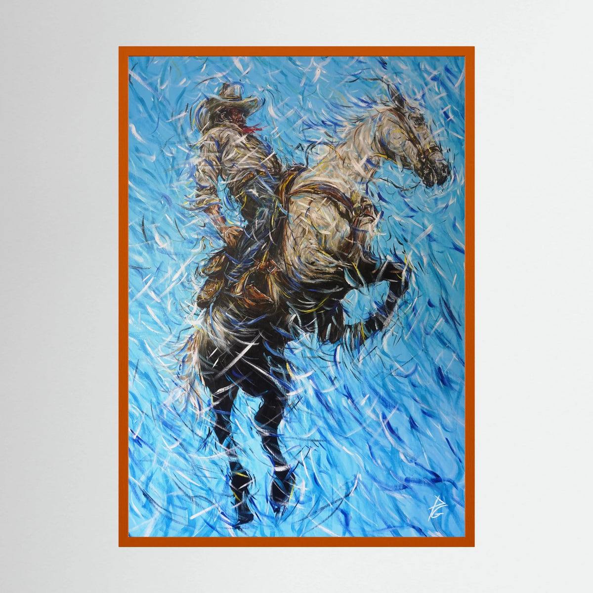 Paper Print: "Mountain Air"